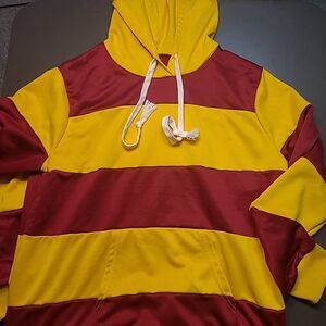 Unisex Child XL Harry Potter Style Hoodie Pullover Polyester EUC